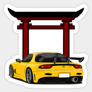 mazda rx7 Sticker